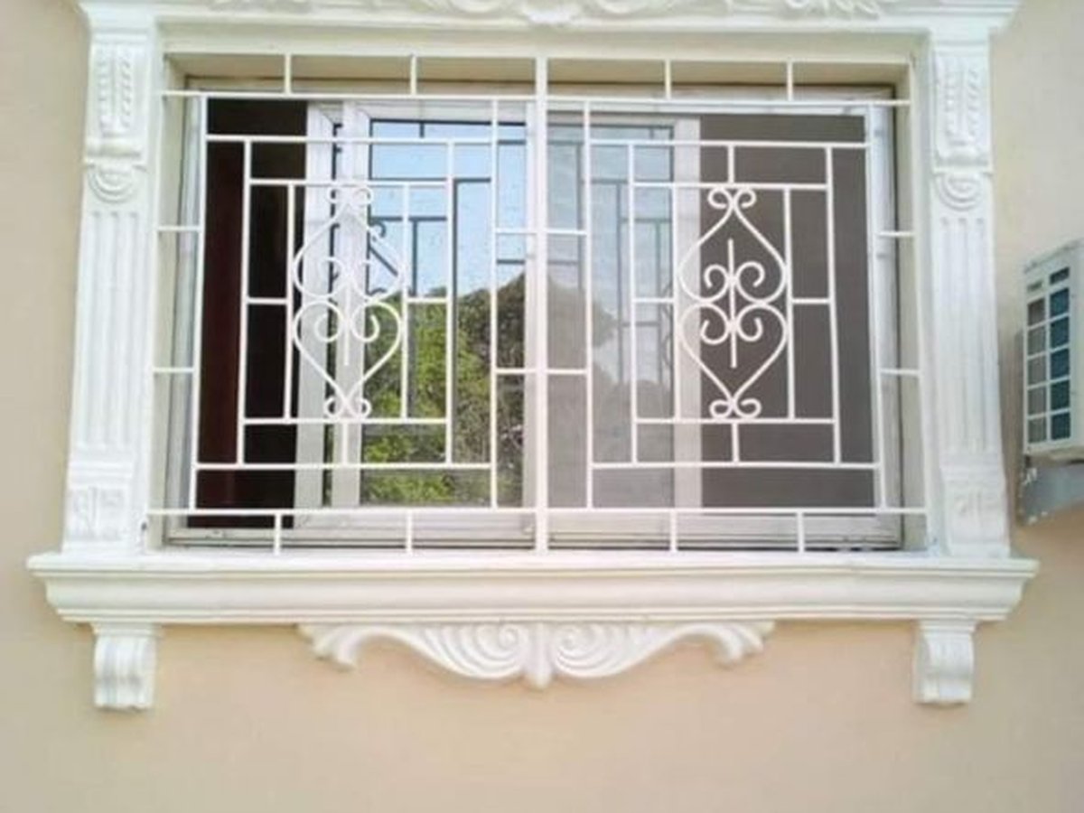 Finished decorative window surround